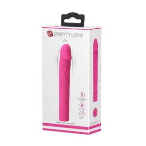 Vibrator clasic Pretty Love Vic punctul G grosime 2.2 cm lungime 15.2 cm 6959532324167