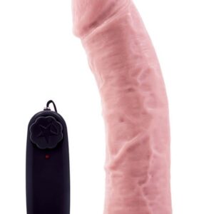 Vibrator realistic Blush Dr. Skin Dr. Joe 8inch Vibrating Cock cu ventuza - telecomanda grosime 5 cm lungime 20.3 cm 819835023043