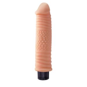 Vibrator realistic Chisa Novelties Real Touch XXX Vibrating Cock No.07 punctul G grosime 4.2 cm lungime 19 cm 759746013897
