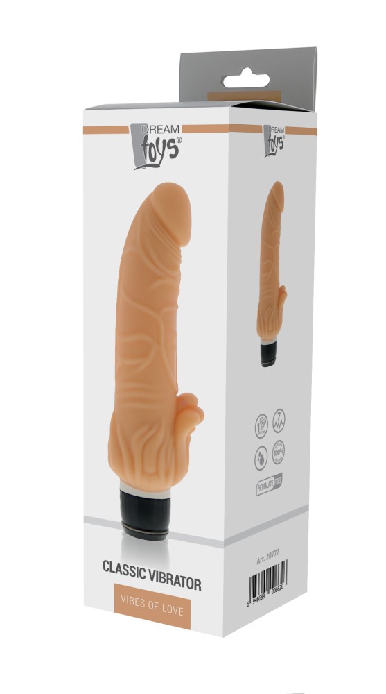 Vibrator realistic Purrfect Silicone Purrfect Silicone Classic stimulare clitoris - punctul G grosime 4 cm lungime 18 cm 6946689006626